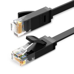 Płaski kabel sieciowy UGREEN Ethernet RJ45, Cat.6, UTP, 15m (czarny)