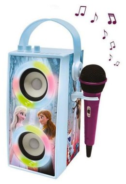 Frozen II Kraina Lodu Odtwarzacz Karaoke LED Bluetooth Mikrofon