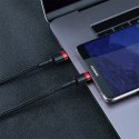 Kabel USB-C do USB-C PD Baseus Cafule PD 2.0 QC 3.0 60W 1m (czarno-czerwony)