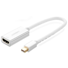 Adapter Mini DisplayPort do HDMI UGREEN MD112, 4K, (biały)