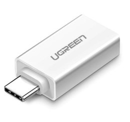 Adapter USB-A 3.0 do USB-C 3.1 UGREEN (biały)