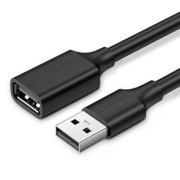 Kabel USB 2.0 przedłużający UGREEN US103 1.5m (czarny)