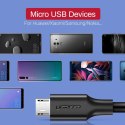 Kabel USB do Micro USB UGREEN QC 3.0 2.4A 0.25m (biały)