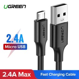 Kabel USB do Micro USB UGREEN QC 3.0 2.4A 2m (czarny)