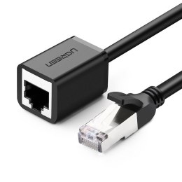 Kabel sieciowy UGREEN przedłużacz Ethernet RJ45, Cat. 6, FTP, z metalową wtyczną 0,5m, (czarny)