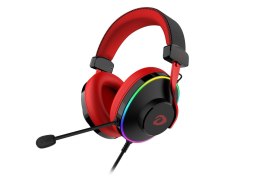 Słuchawki gamingowe Dareu EH745, RGB, 7.1 (czarno-czerwone)
