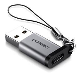 Adapter USB 3.0 do USB-C 3.1 PD UGREEN (szary)