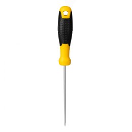 Wkrętak płaski Deli Tools EDL6331001, 3x100mm (żółty)