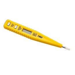 Wskaźnik elektryczny Deli Tools EDL8003, 12-250V (żółty)