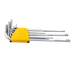Zestaw kluczy imbusowych Deli Tools EDL3090, 1.5-10mm (srebrny)
