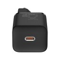 Ładowarka sieciowa Baseus Super Si Quick Charger 1C 25W z przewodem USB-C do USB-C 1m (czarna)