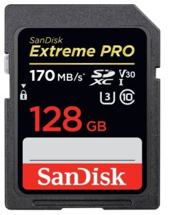 Karta pamięci SanDisk Extreme Pro SDXC 64GB 170/90 MB/s V30 U3 4K (SDSDXXY-064G-GN4IN)