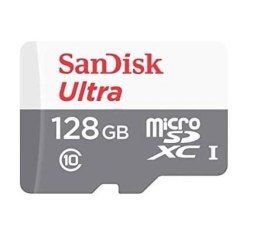 Karta pamięci SanDisk Ultra Android microSDXC 128GB 100MB/s Class 10 UHS-I (SDSQUNR-128G-GN6MN)