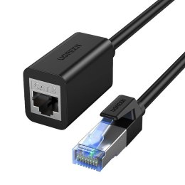 Kabel sieciowy UGREEN NW192 przedłużacz Ethernet RJ45, Cat. 8, S/FTP, 1m (czarny)