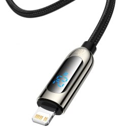 Kabel USB-C do Lightning Baseus Display, PD, 20W, 2m (czarny)
