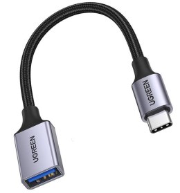 Adapter OTG USB-C 3.0 UGREEN US378 (szary)