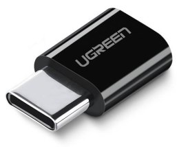Adapter micro USB do USB-C UGREEN US157 (czarny)