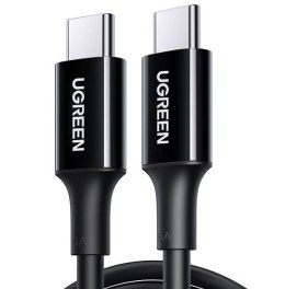 Kabel USB-C do USB-C UGREEN US300, 100W, 5A, 1m (czarny)