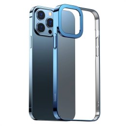Przeźroczyste Etui Baseus Glitter Phone Case do iPhone 13 Pro (Niebieski)