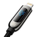 Kabel USB-C do Lightning Baseus Display, PD, 20W, 1m (czarny)