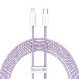 Kabel USB-C do Lightning Baseus Dynamic Series, 20W, 2m (fioletowy)
