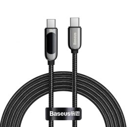 Kabel USB-C do USB-C Baseus Display, 100W, 2m (czarny)