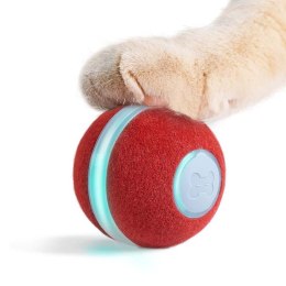 Interaktywna piłka dla kotów Cheerble M1 (Czerwona)