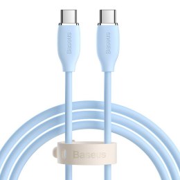 Kabel USB-C do USB-C Baseus Jelly, 100W, 2m (niebieski)