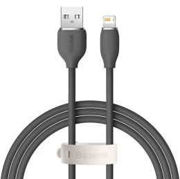 Kabel USB do Lightning Baseus Jelly, 2,4A 2m (czarny)