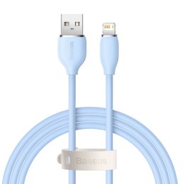 Kabel USB do Lightning Baseus Jelly, 2.4A, 2m (niebieski)
