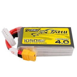 Akumulator Tattu R-Line 4.0 1050mAh 14,8V 130C 4S1P XT60