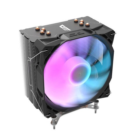 Chłodzenie aktywne do procesora Darkflash S11 LED (radiator + wentylator 120x130) czarne