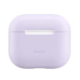 Etui ochronne Baseus Silica na słuchawki Apple AirPods 3 (fioletowe)