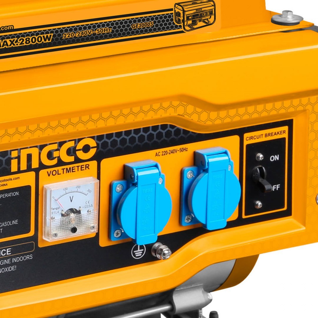 Agregat prądotwórczy INGCO GE30005, 2.8kW, benzynowy