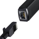 Adapter sieciowy Baseus Lite Series USB-C do RJ45 (czarny)
