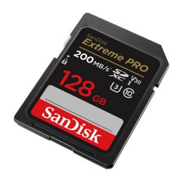 Karta pamięci SANDISK EXTREME PRO SDXC 128GB 200/90 MB/s UHS-I U3 (SDSDXXD-128G-GN4IN)