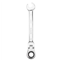 Zestaw kluczy płasko-oczkowych Deli Tools EDL140208T z grzechotką łamaną 8 sztuk