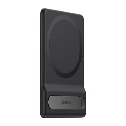 Uchwyt obrotowy podstawka Baseus Foldable Magnetic do iPhone MagSafe (czarny)