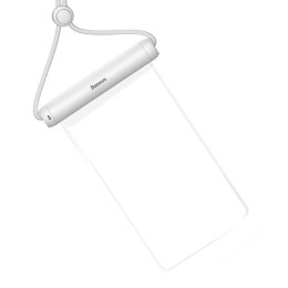 Uniwersalne etui wodoodporne Baseus Cylinder do smartfonów (białe)
