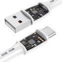 Kabel USB do USB-C Vipfan Racing X05, 3A, 2m (biały)