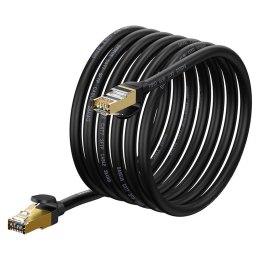 Kabel sieciowy Baseus Ethernet RJ45, 10Gb, 5m (czarny)