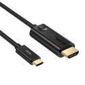 Kabel USB-C do HDMI Choetech CH0019, 1.8m (czarny)