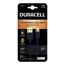 Kabel USB do Lightning Duracell 0.3m (czarny)