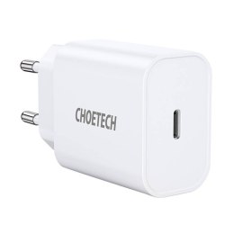 Ładowarka sieciowa Choetech Q5004 EU USB-C, 20W (biała)