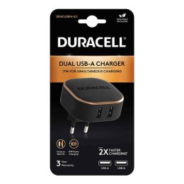 Ładowarka sieciowa Duracell USB 3.4A 17W (czarna)