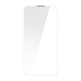 Szkło hartowane z powłoką przeciwpyłową 0.3mm Baseus Crystal do iPhone 14/13/13 Pro (2szt)