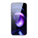 Szkło hartowane z powłoką przeciwpyłową i filtrem światła niebieskiego 0.3mm Baseus Crystal do iPhone 14 Pro Max (2szt)