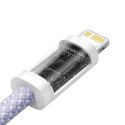 Kabel USB-C do Lightning Baseus Dynamic 2, 20W, 1m (fioletowy)