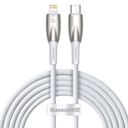 Kabel USB-C do Lightning Baseus Glimmer, 20W, 2m (biały)