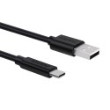 Kabel USB do USB-C Choetech AC0002 1m (czarny)